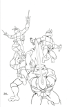 TMNT intro tribute 3 with BONUS matching print plus extras