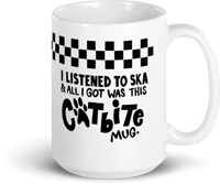 Image 2 of I Listened To Ska & All I Got Was This Catbite Mug