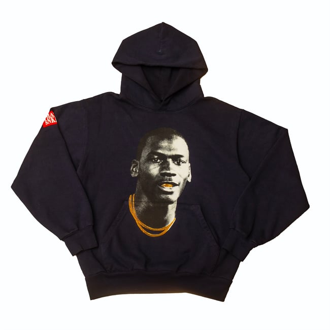 Gold Mouth Navy Hoodie