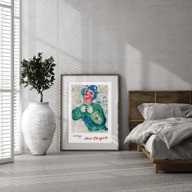 Marc Chagall | Le Cirque (The Circus) #13 | 1967 | Reproduction Poster | Wall Art Print | Home Decor