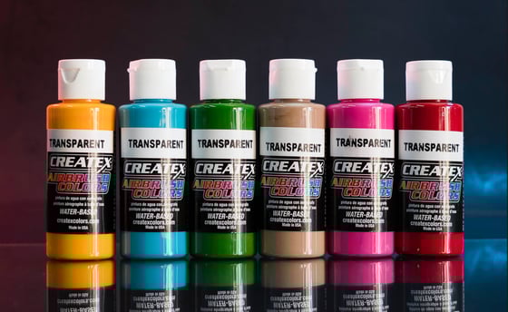 Image of CREATEX TRANSPARENT COLOR SET 