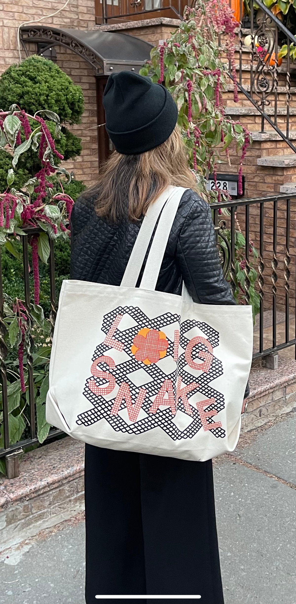 Image of OVERSIZED LONG SNAKE WEEKENDER
