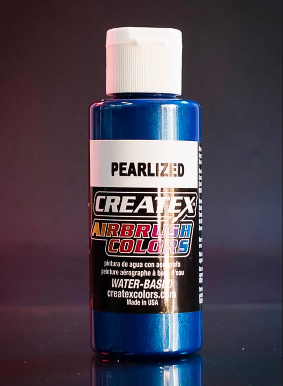Image of CREATEX PEARL BLUE 2oz BOTTLE