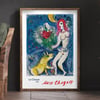 Marc Chagall | Le Cirque (The Circus) #20 | 1967 | Reproduction Poster | Wall Art Print | Home Decor