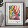 Marc Chagall | Le Cirque (The Circus) #22 | 1967 | Reproduction Poster | Wall Art Print | Home Decor