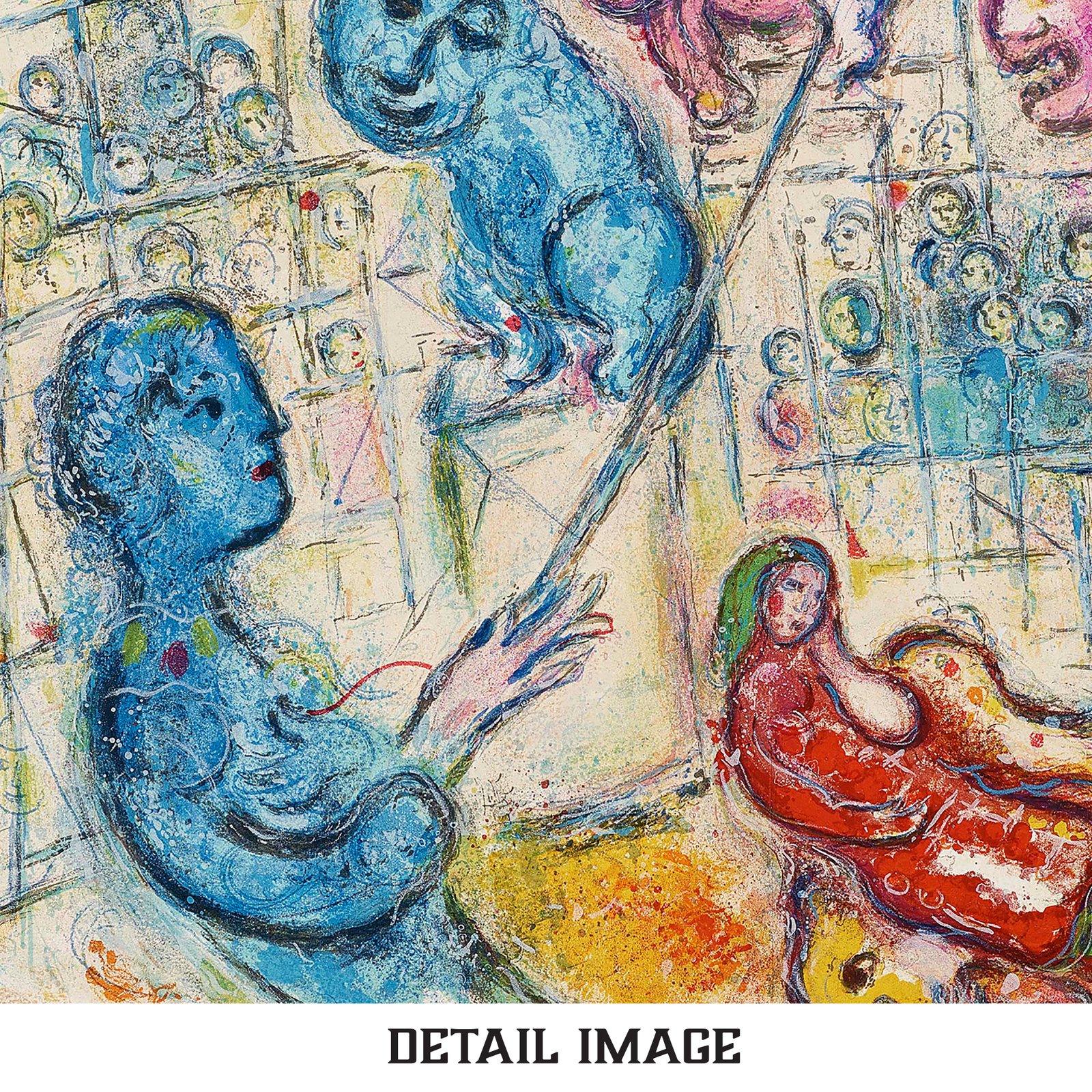 Marc Chagall | Le Cirque (The Circus) #10 | 1967 | Reproduction Poster ...