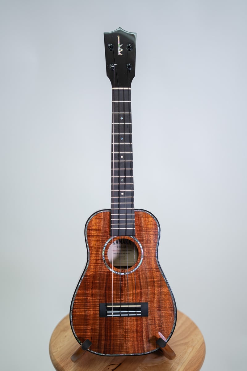Ukulele Lab — Kamaka HB2D2 Ohta San Deluxe 2 Concert 220747