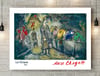 Marc Chagall | Le Cirque (The Circus) #12 | 1967 | Reproduction Poster | Wall Art Print | Home Decor