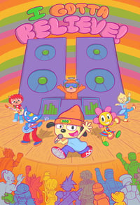 "parappa the rapper" 13"x19" print