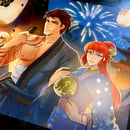 Image 3 of Gold Foil Festival (Print)