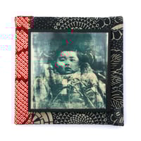 Image 1 of Monotype - "Bébé japonais au katazome" - 20x20 cm