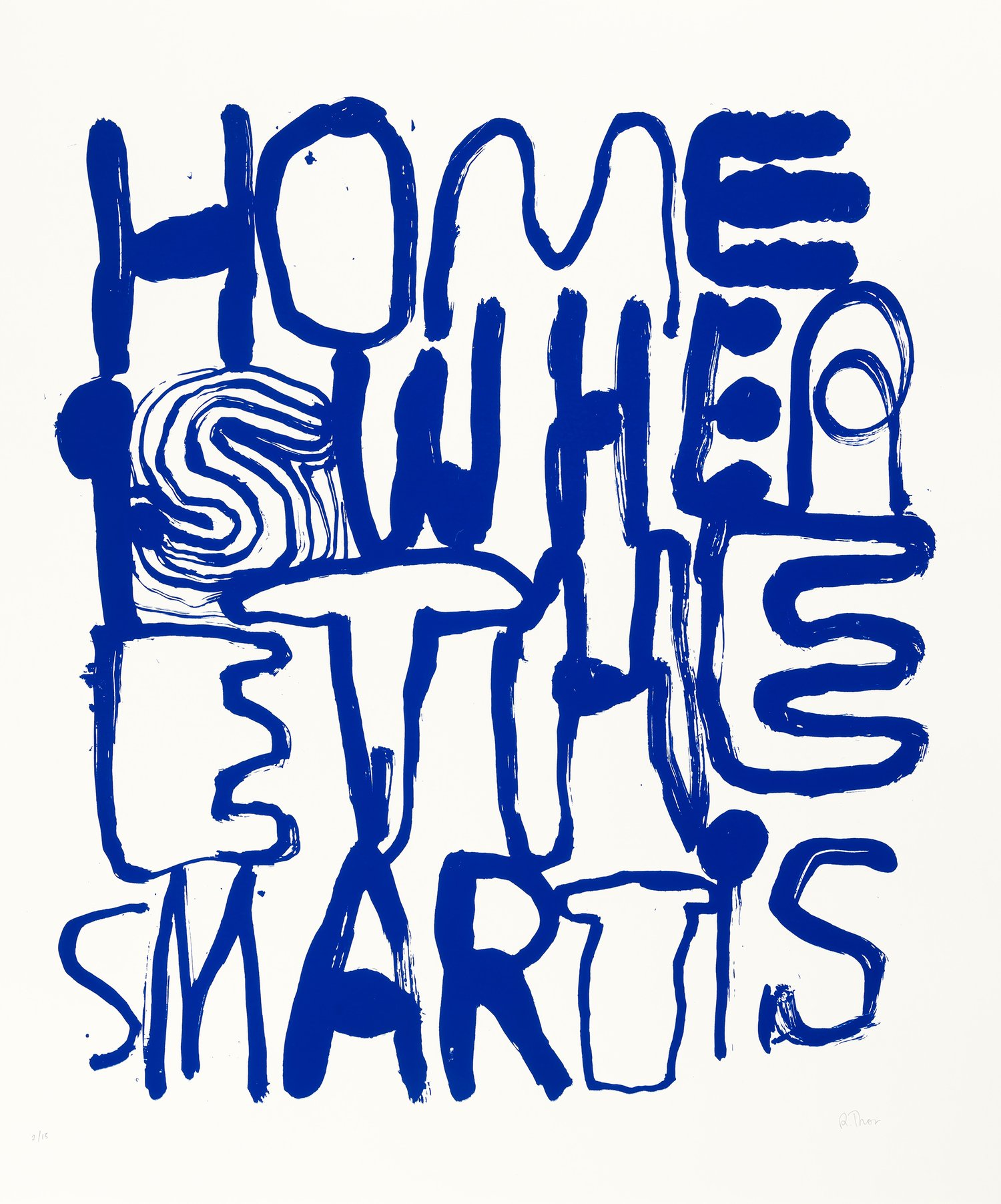 Home is where the smart is - blue