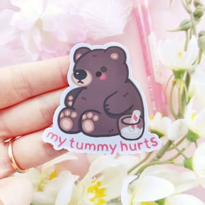 Tummy Ache - Sticker Single