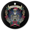 WEDNESDAY 13 - BURIED BY CHRISTMAS - PORCELAIN ORNAMENT