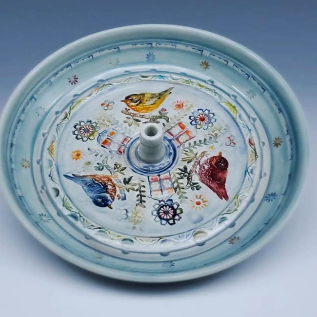 BirdSong Ringholder / Incense Burner