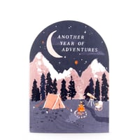 Image 3 of "Another Year of Adventures" Birthday Card by Sister Paper Co.
