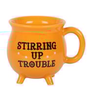 Image 1 of Stirring up trouble cauldron mug