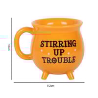 Image 3 of Stirring up trouble cauldron mug