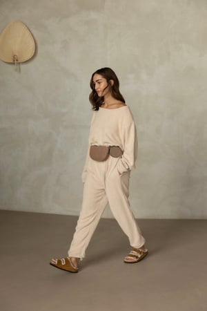 Image of Riñonera Toho belt bag de Monk & Anna Peanut