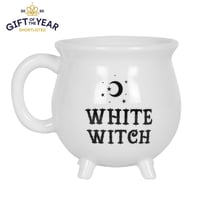 Image 1 of White Witch Cauldron Mug