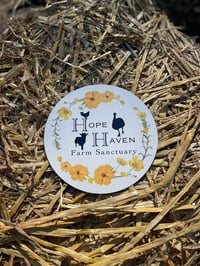 Image 1 of Hope Haven Large Logo Magnet