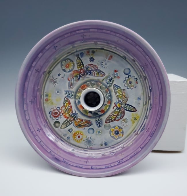 Sphinx Moth Candle Trinket Holder