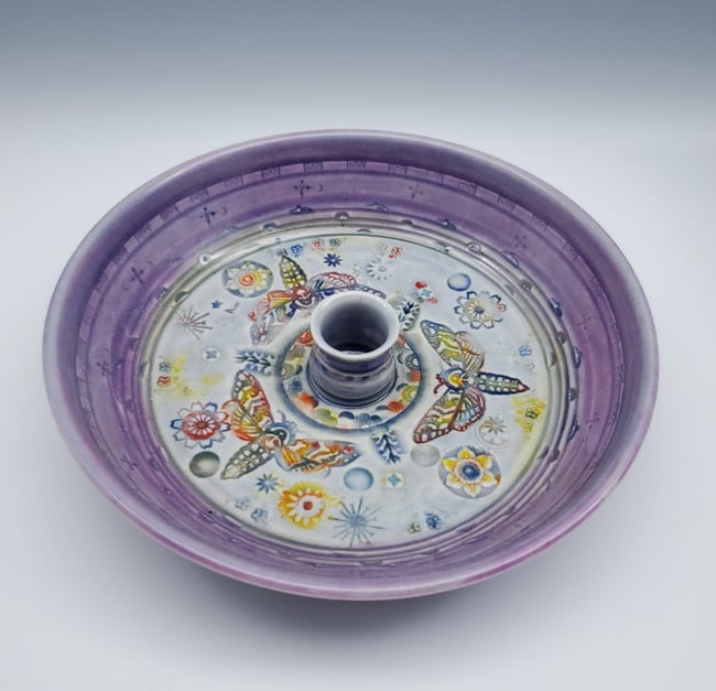 Sphinx Moth Candle Trinket Holder