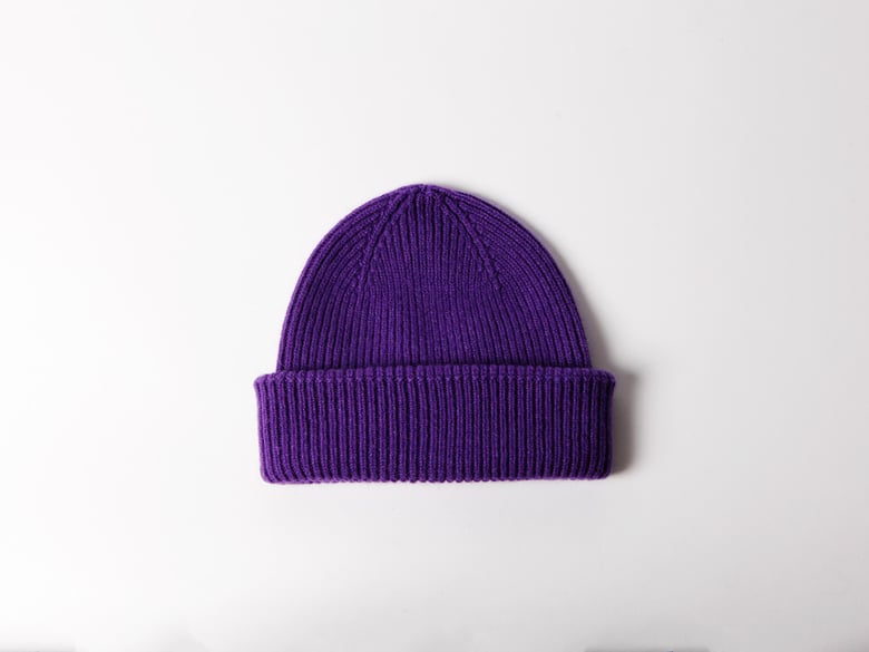 Image of Wollmütze Talvi violet