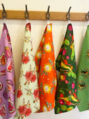 Image 1 of Bright and Fancy Cotton Teatowel