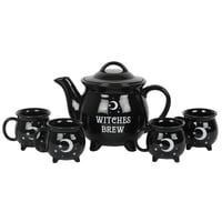 Image 1 of Witches Cauldron Tea Set