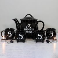 Image 4 of Witches Cauldron Tea Set