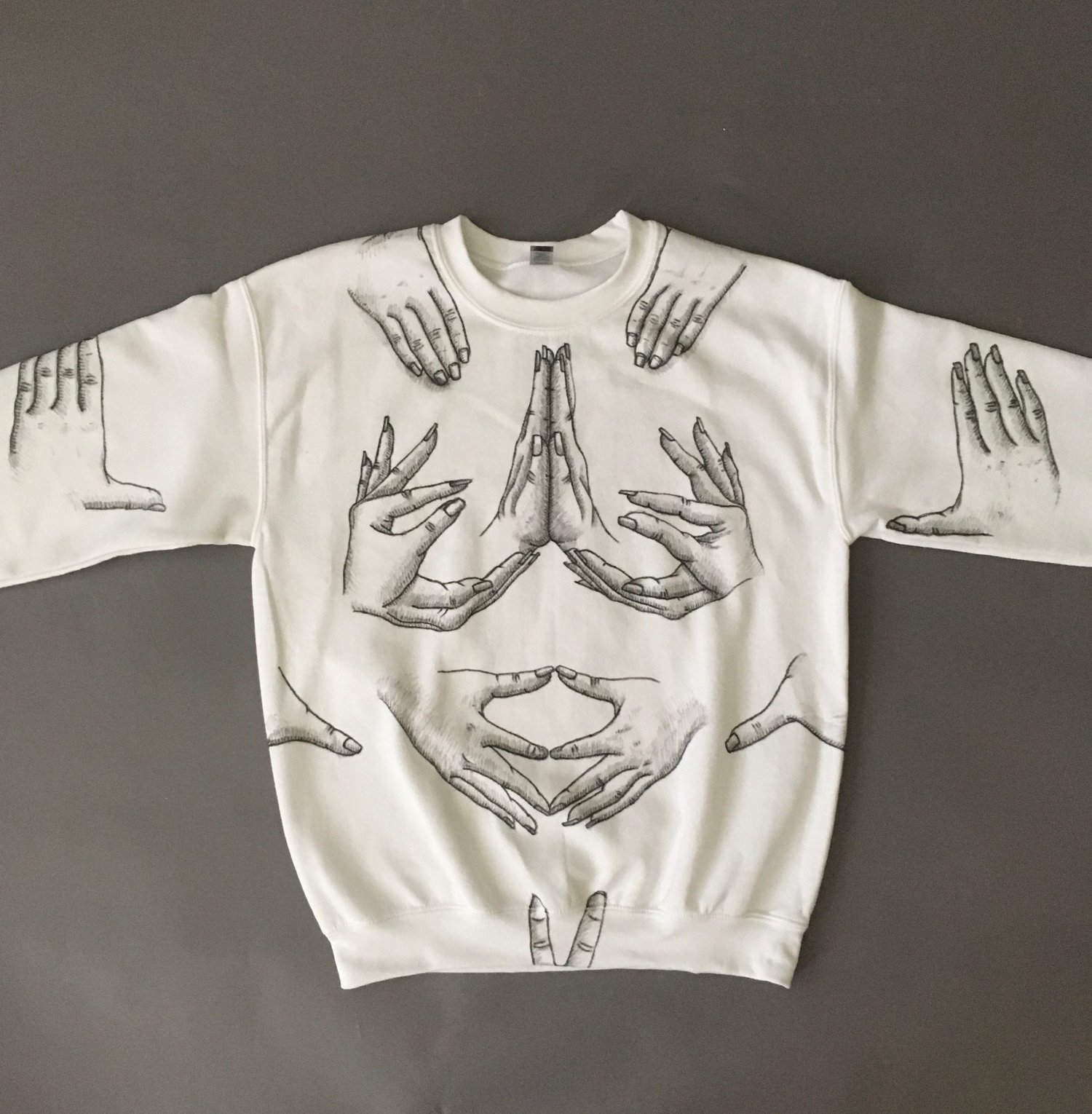 Image of Las Manos - Multiples Sweatshirt