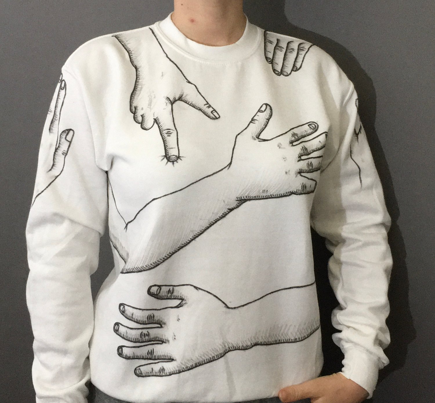 Image of Las Manos - Embrace Sweatshirt