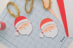Image of Plantilla adornos Santa PDF + SVG