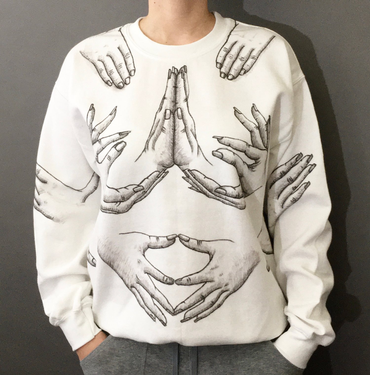 Image of Las Manos - Multiples Sweatshirt