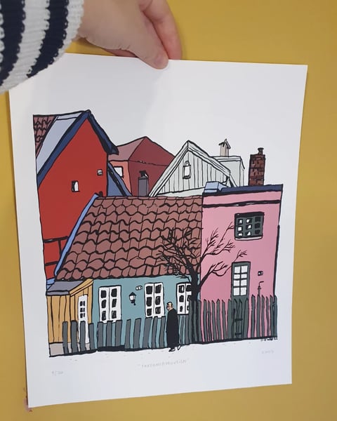 Image of Fredensborgveien print 