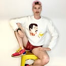 Image 2 of Shirts - Sweatshirt with Feed Me Print
