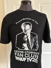 Frank Stewart Fan Club black t-shirt