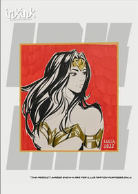 Lucia Xiang // Original sketch Wonder Woman