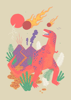 Dino Therapy - series of 3