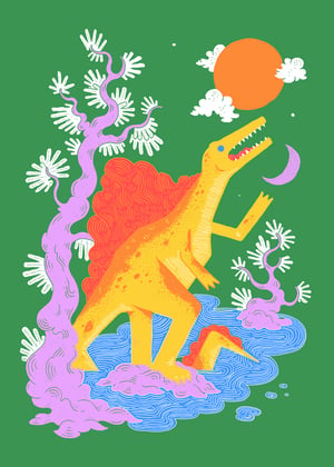 Dino Therapy - series of 3
