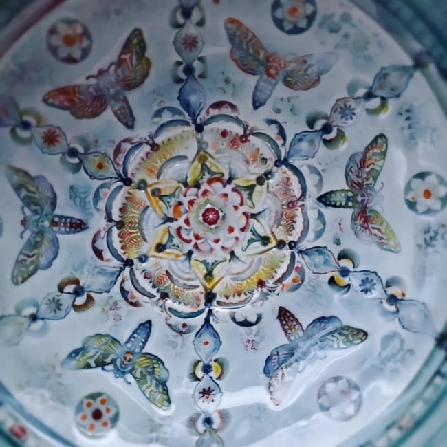 Sphinx Moth Euphoria Large Bowl