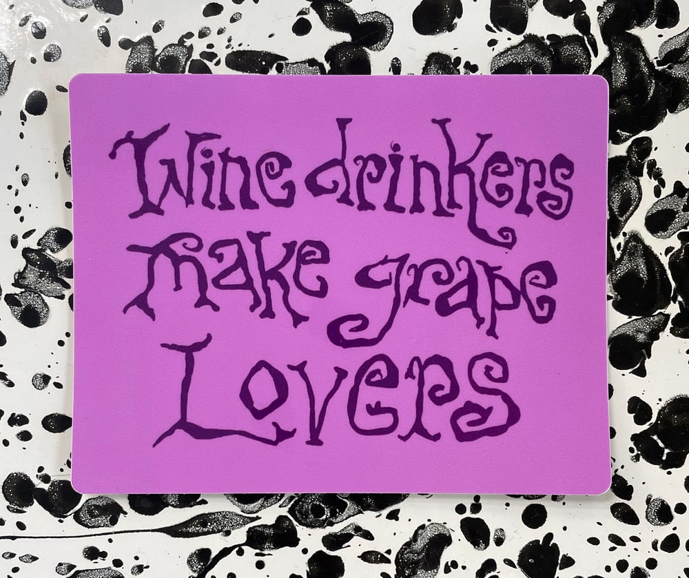 Image of Grape Lovers Sticker