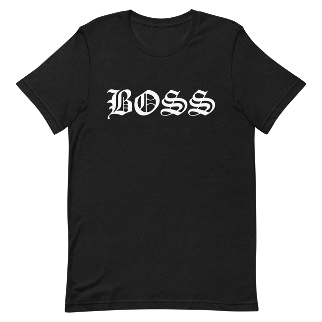 BOSS Blackletter Style T-Shirt