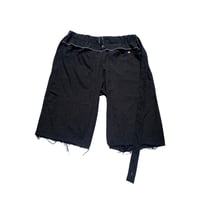Image 1 of Fisherman shorts in Pinstripe Linen 