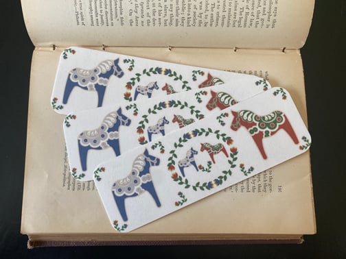 Image of Dala Horse - Bookmark