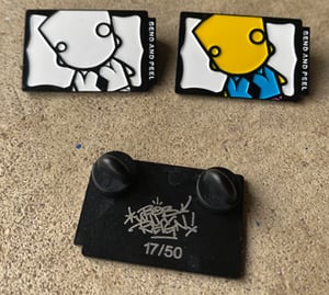 Image of Enamel Pin - “Bend and Peel” (choose color)