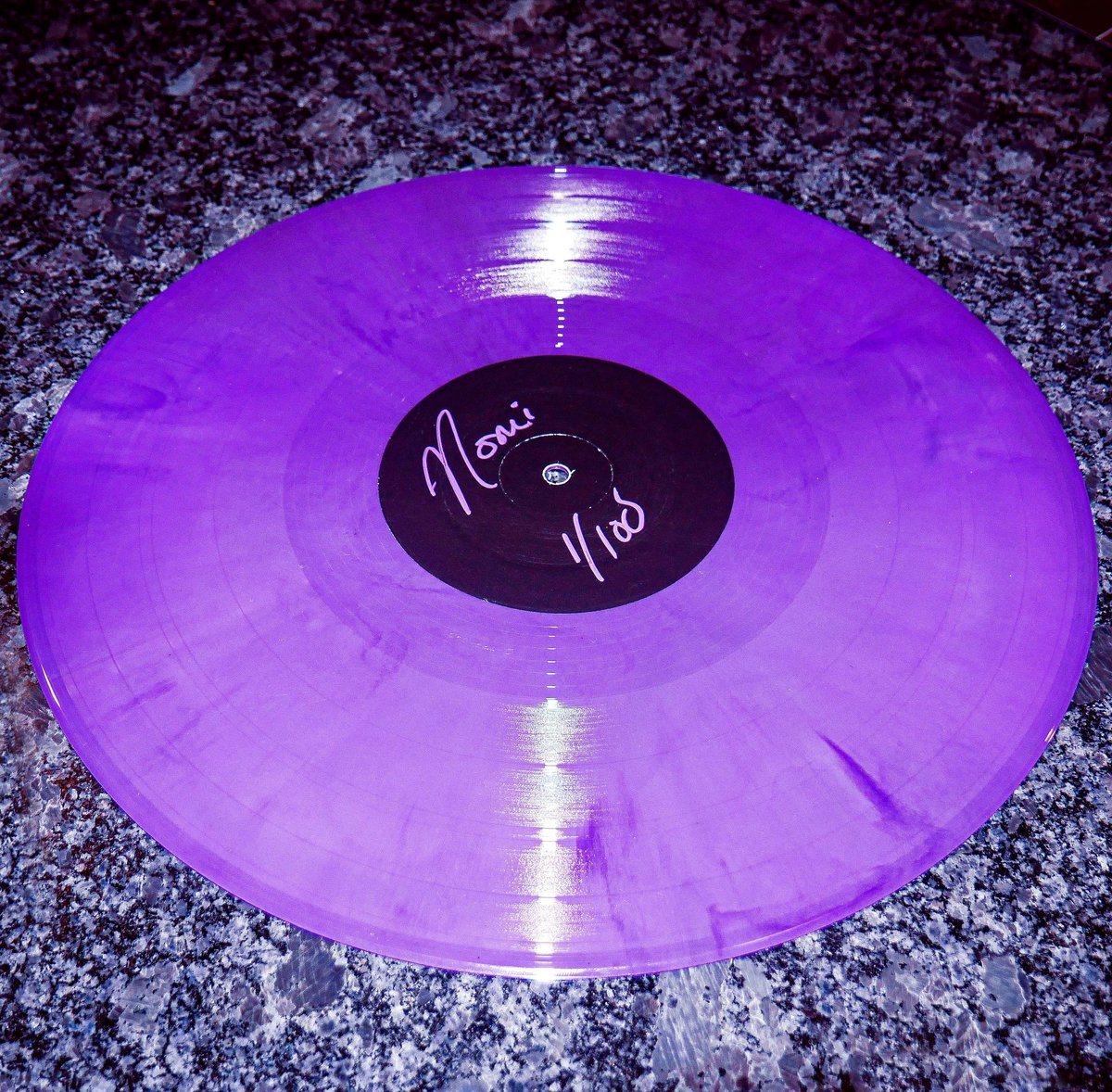 Image of 'HI-DEF FEMME' LIMITED EDITION PURPLE HAZE 12" VINYL (Autographed)