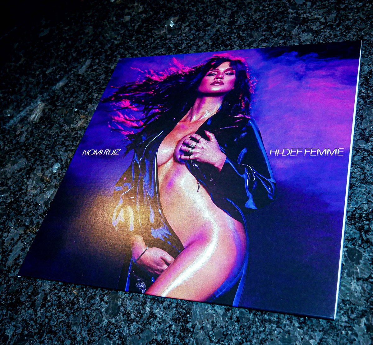 Image of 'HI-DEF FEMME' LIMITED EDITION PURPLE HAZE 12" VINYL (Autographed)