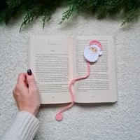Image 3 of Santa Bookmarks Pink & Red